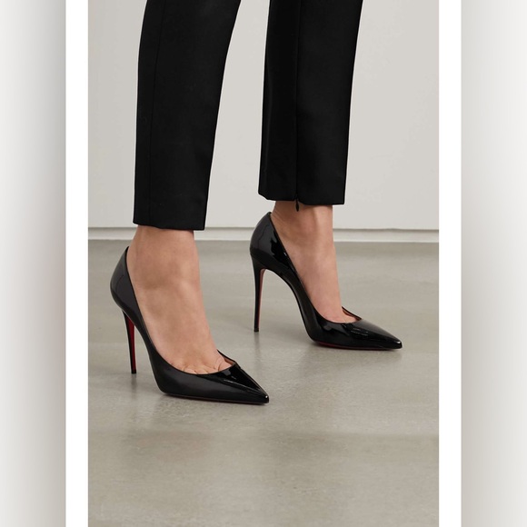 SOLD - CHRISTIAN LOUBOUTIN So Kate 100mm Patent Heels - Picture 6 of 7